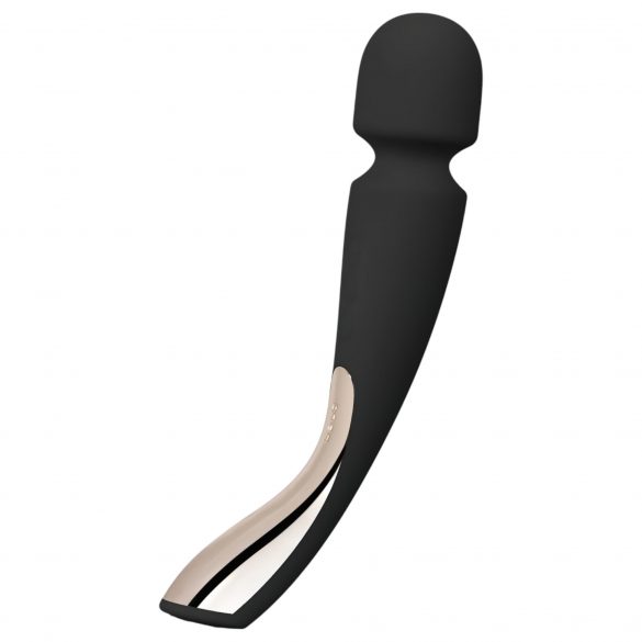 LELO Smart Wand 2 - średni - ładowalny wibrator masujący (czarny) 