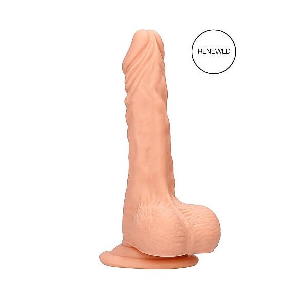 RealRock Dong 7 - realistyczne dildo z jądrami (17 cm) - naturalne 