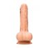 RealRock Dong 7 - realistyczne dildo z jądrami (17 cm) - naturalne 