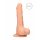 RealRock Dong 8 - realistyczny dildo z jądrami (20cm) - naturalny