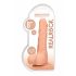 RealRock Dong 8 - realistyczne dildo z jądrami (20 cm) - naturalne 