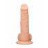 RealRock Dong 8 - realistyczne dildo z jądrami (20 cm) - naturalne 