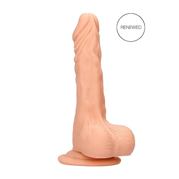 RealRock Dong 10 - realistyczny dildo z jądrami (25 cm) - naturalny