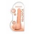 RealRock Dong 10 - realistyczne dildo z jądrami (25 cm) - naturalne 