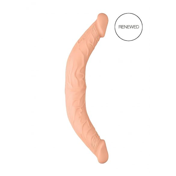 RealRock Double Dong 14 - podwójne dildo (36 cm) - naturalne 