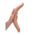 RealRock Double Dong 14 - podwójne dildo (36 cm) - naturalne 