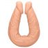 RealRock Podwójny Penis 14 - podwójny dildo (36 cm) - naturalny