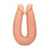 RealRock Double Dong 18 - podwójne dildo (46 cm) - naturalne 