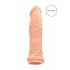 RealRock Penis Sleeve 6 - pochwa na penisa (17 cm) - naturalna 