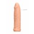 RealRock Penis Sleeve 6 - pochwa na penisa (17 cm) - naturalna 