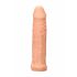 RealRock Penis Sleeve 6 - pochwa na penisa (17 cm) - naturalna 