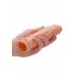 RealRock Penis Sleeve 6 - pochwa na penisa (17 cm) - naturalna 