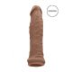 RealRock Penis Sleeve 6 - osłona na penisa (17 cm) - ciemny naturalny 