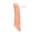 RealRock Penis Sleeve 8 - pochwa na penisa (21 cm) - naturalna 