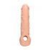 RealRock Penis Sleeve 8 - pochwa na penisa (21 cm) - naturalna 