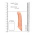 RealRock Penis Sleeve 8 - pochwa na penisa (21 cm) - naturalna 