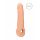 RealRock Penis Sleeve 9 - pochwa na penisa (21,5cm) - naturalna 