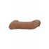 RealRock Penis Sleeve 9 - pochwa na penisa (21,5 cm) - ciemny naturalny 