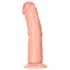 RealRock - realistyczne dildo z zaciskiem - 15,5 cm (naturalne) 