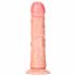 RealRock - realistyczne dildo z zaciskiem - 15,5 cm (naturalne) 