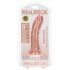 RealRock - realistyczny dildo z przyssawką - 15,5 cm (naturalny)