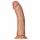 RealRock - realistyczne dildo z zaciskiem - 15,5 cm (ciemny naturalny) 