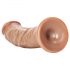 RealRock - realistyczny dildo z przyssawką - 15,5 cm (ciemny naturalny)