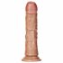 RealRock - realistyczne dildo z zaciskiem - 15,5 cm (ciemny naturalny) 