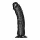 RealRock - realistyczne dildo z zaciskiem - 15,5 cm (czarne) 