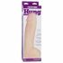 Doc Johnson Vac-U-Lock Hung 12 - realistyczne dildo do jąder (naturalne) 