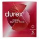 Durex Feel Ultra Thin - ultra realistyczne prezerwatywy (3 sztuki) 