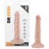 Dr. Skin 5 - dildo z zaciskiem - naturalne (14,5 cm) 