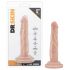 Dr. Skin 5 - realistyczny dildo z przyssawką - naturalny (14,5 cm)