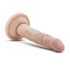 Dr. Skin 5 - realistyczny dildo z przyssawką - naturalny (14,5 cm)