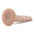 Dr. Skin 5 - dildo z zaciskiem - naturalne (14,5 cm) 