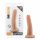 Dr. Skin 5,5 - dildo z zaciskiem - naturalne (14 cm) 