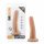 Dr. Skin 5,5 - dildo z zaciskiem - naturalne (14 cm) 