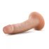 Dr. Skin 5,5 - dildo z zaciskiem - naturalne (14 cm) 