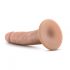 Dr. Skin 5,5 - dildo z zaciskiem - naturalne (14 cm) 