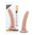 Dr. Skin 7 - przyssawka realistyczny dildo - naturalny (17,5 cm)