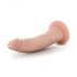 Dr. Skin 7 - przyssawka realistyczny dildo - naturalny (17,5 cm)