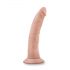 Dr. Skin 7 - przyssawka realistyczny dildo - naturalny (17,5 cm)