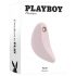 Playboy Palm - wodoodporny 2w1 wibrator do łechtaczki (różowy)