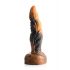 Creature Cocks Ravager - teksturowane silikonowe dildo - 20 cm (pomarańczowy) 