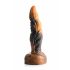 Creature Cocks Ravager - teksturowane silikonowe dildo - 20 cm (pomarańczowy) 