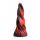 Creature Cocks Hell Kiss - Skręcone silikonowe dildo - 19 cm (czerwone) 