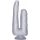 Realrock - realistyczne podwójne dildo - 22 cm (przezroczyste)