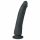 Easytoys - przyssawkowy dildo 100% silikonowy (21 cm) - czarny