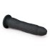 Easytoys - 100% silikonowe dildo (21 cm) - czarne 