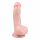 Easytoys - zaciskane dildo na jądra (15 cm) - naturalne 